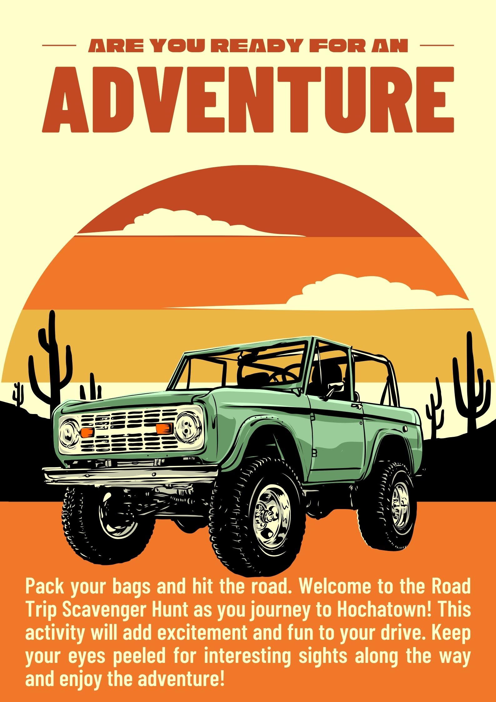 Road Trip! The Ultimate Guide to Epic Road Trips and Scavenger Hunt Adventures